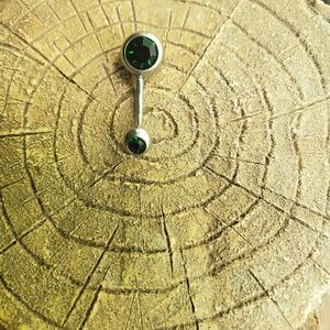 COPY - 16g stainless steel belly bar